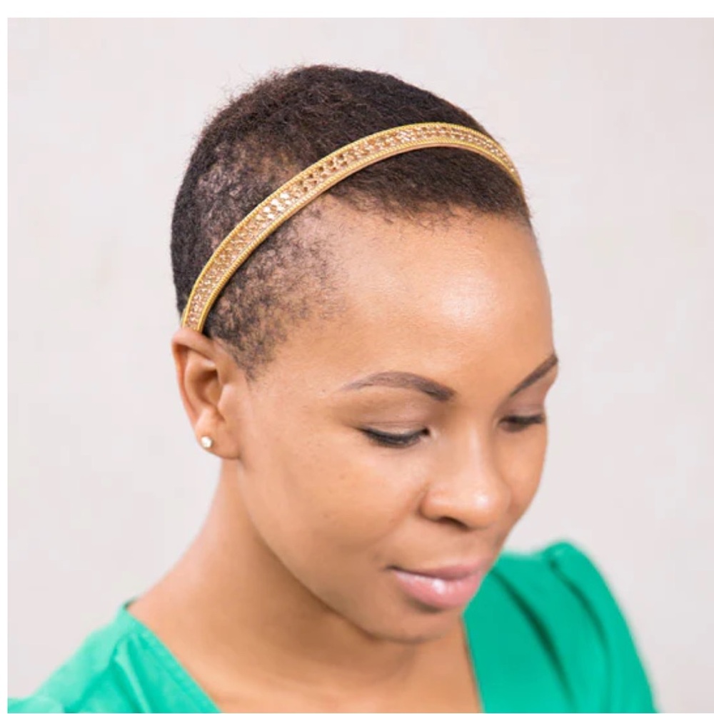 Lilla Rose Jamie Headband with Standard Blonde elastic, New - Picture 3 of 7